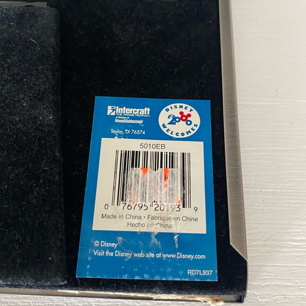 Disney Parks Mickey and Friends Pewter Picture Photo Frame 3.25” x 4.75” (photo) - Picture 2 of 5